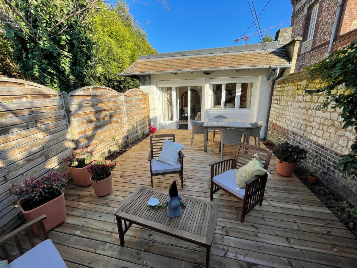 Le 102, Maison Avec Terrasse Et Parking Gare De Rouen Exterior photo